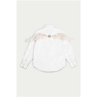 Sobrecamisa vaquera Blanco