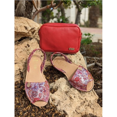 Ab.Zapatos 320-8 Hojas Rojas+Pelle 21-20 (370) Rojo АКЦИЯ