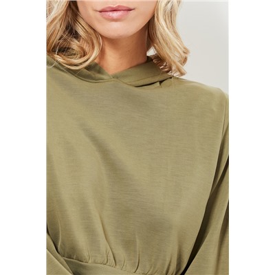 Sudadera con capucha - Kaki