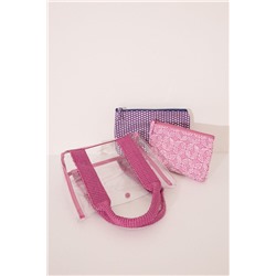 Pack neceseres estampado multicolor