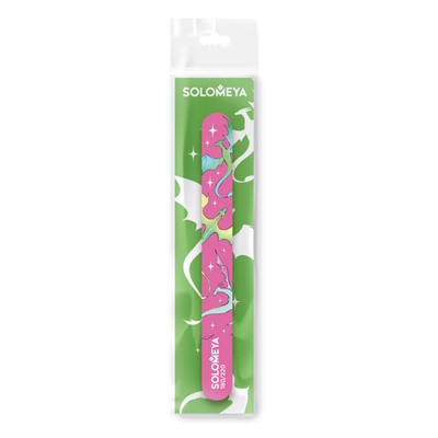 [SOLOMEYA] Пилка для ногтей МАЛЕНЬКИЕ ДРАКОНЫ 180/220 Lil Dragons Nail File, 1 шт