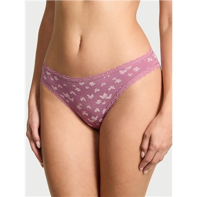 The Lacie Lace-Waist Bikini Panty