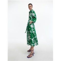 Gemustertes Maxikleid