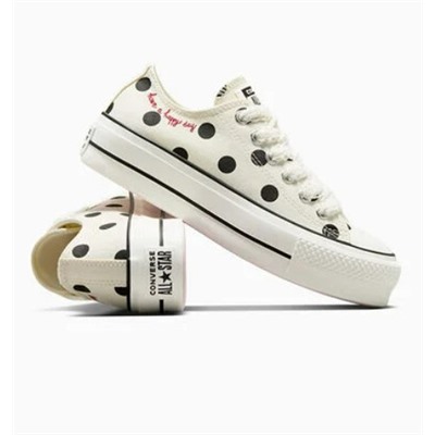Chuck Taylor All Star Lift Platform Polka Dots