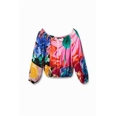 Blusa floral M. Christian Lacroix