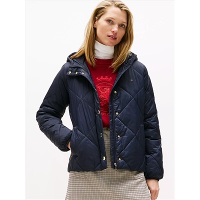 Hooded Quilted Jacket