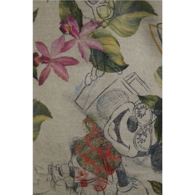 Camiseta tropical Mickey Mouse