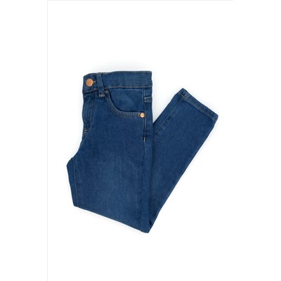 Kız Çocuk Mavi Jean Pantolon