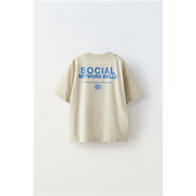SLOGAN PRINT T-SHIRT