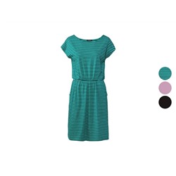 esmara® Damen Kleid, mit weitem Rundhalsausschnitt und überschnittenen Schultern