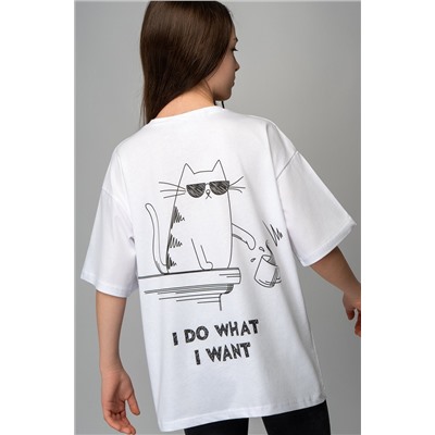 Детская футболка оверсайз Happyfox