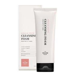 VILLAGE 11 FACTORY MIRACLE YOUTH CLEANSING FOAM Антивозрастная пенка для умывания с ретинолом и ниацинамидом 100мл