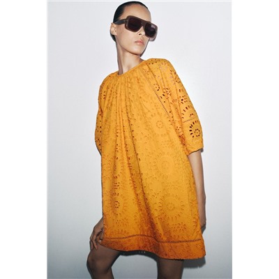 ZW COLLECTION EMBROIDERED SHORT DRESS