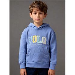 Тёплая детская толстовка с начёсом  Pol*o Ralph Lauren  Состав: хлопок