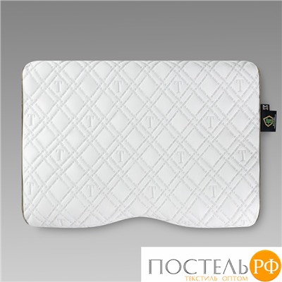 TOGAS Подушка СИРИУС анатомическая (61х40х12/6,5/8), 1пр., 1550 г, полиуретан с бамбуковым углём