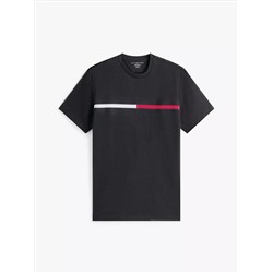 Embroidered Flag Logo T-Shirt