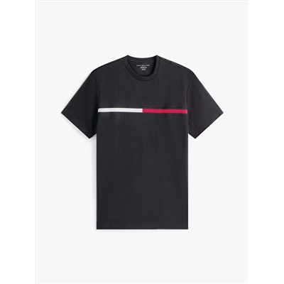 Embroidered Flag Logo T-Shirt