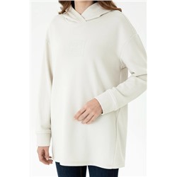 Kadın Taş Kapüşonlu Sweatshirt