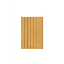 Bluenity Basic Stripe Doğal Pamuklu Banyo Kilimi 40x60 Cm - Hardal 101.201.04.030.02.15