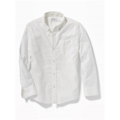 Lightweight Built-In Flex Oxford Uniform Shirt for Boys