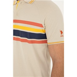 Erkek Regular Fit Polo Yaka Taş Tişört