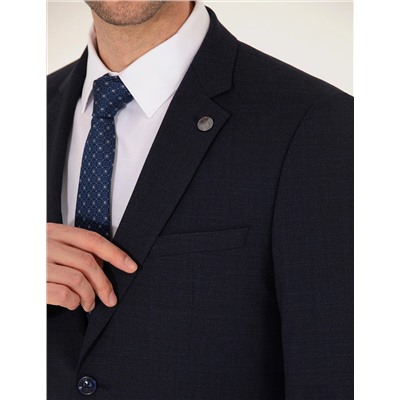 Lacivert Slim Fit Takım Elbise