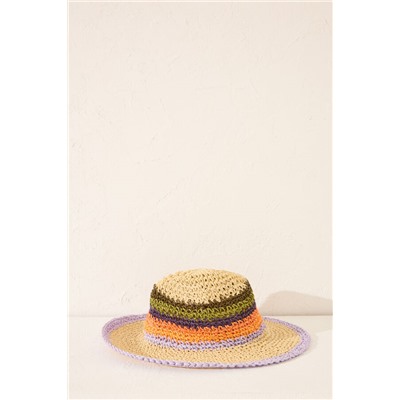 Sombrero rafia color natural