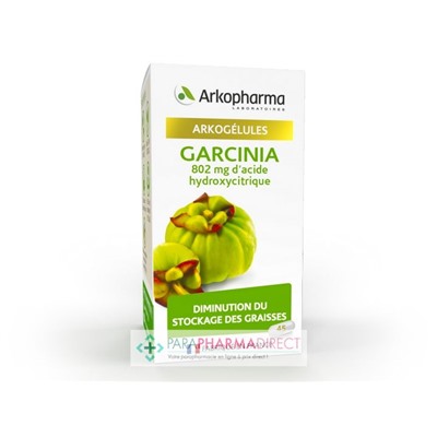 ArkoPharma ArkoGélules - Garcinia - Diminution du Stockage des Graisses - 30 gélules