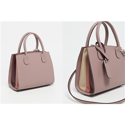Bolso de piel Mini Trip Lila