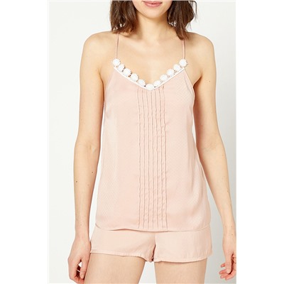 Top lencero Chippy Rosa empolvado