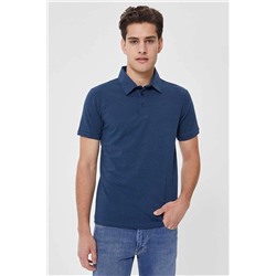 Lee Cooper Erkek Daker Polo Yaka T-Shirt İndigo 202 LCM 242050