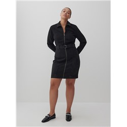 Hemdblusenkleid aus Denim