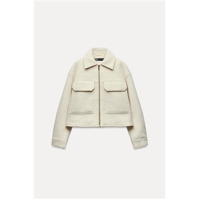 SHORT BOUCLÉ JACKET
