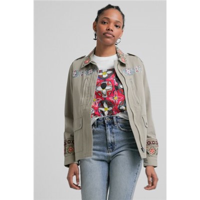 Parka con cenefas Amore