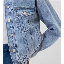 Relaxed Icon Denim Bomber Jacket