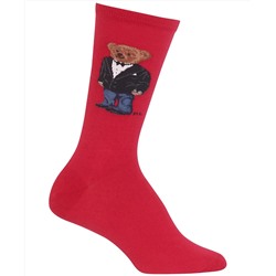 Polo Ralph Lauren Polo Women's Tuxedo Bear Crew Socks