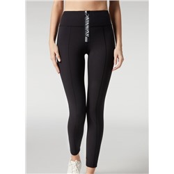 Active-Leggings mit Reißverschluss