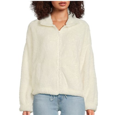 Calvin Klein Jeans Drop Shoulder Faux Fur Jacket