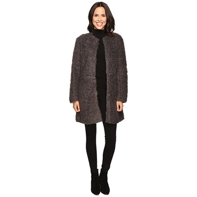 Curly Faux Fur Coat