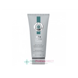 Roger & Gallet Homme Menthe Gel Douche Corps et Cheveux Rafraîchissant 200ml