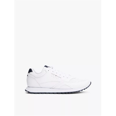 Leather-Mix Runner Sneaker