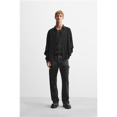 CAMISA JACQUARD RELIEVES