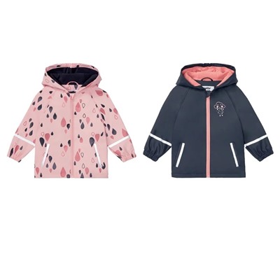 LUPILU® Jacke Kleinkinder Mädchen, wetterfest