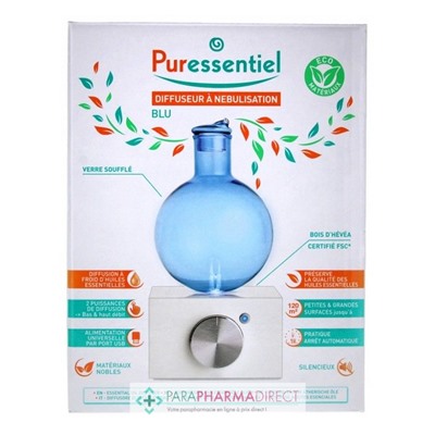 Puressentiel Diffuseur à Nébulisation BLU Pour Huiles Essentielles