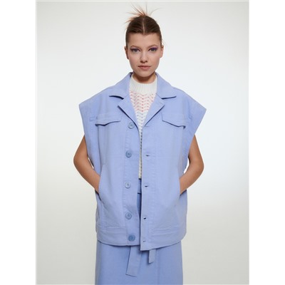 Weste aus Denim