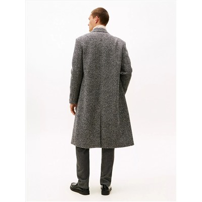 Double-Breasted Wool Coat
