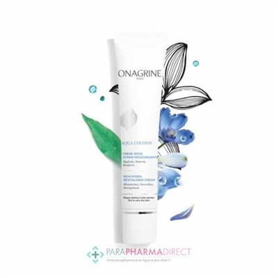 Onagrine Aqua Cocoon Crème Hydra-Ressourçante BIO 40ml