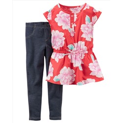 2-Piece Tunic & Jeggings Set
