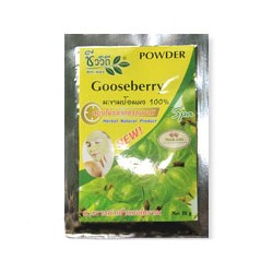Сухая Маска для лица с крыжовником 100% натуральный продукт 20 gr/Bio Way Gooseberry powder 20gr