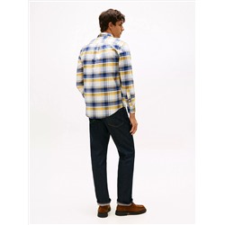 Regular Fit Big Check Print Shirt